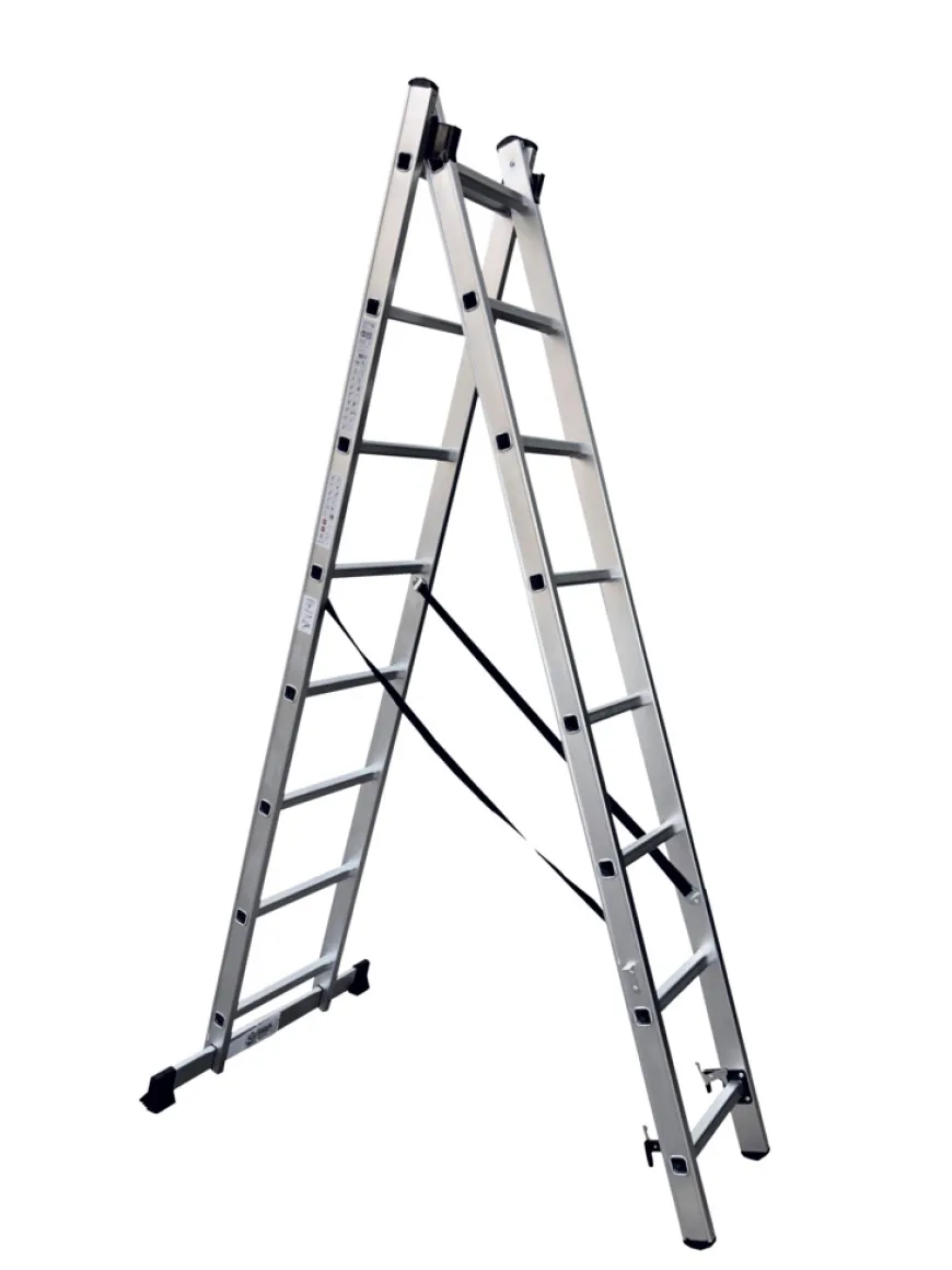 Kombistige i aluminium - 3,4 meter