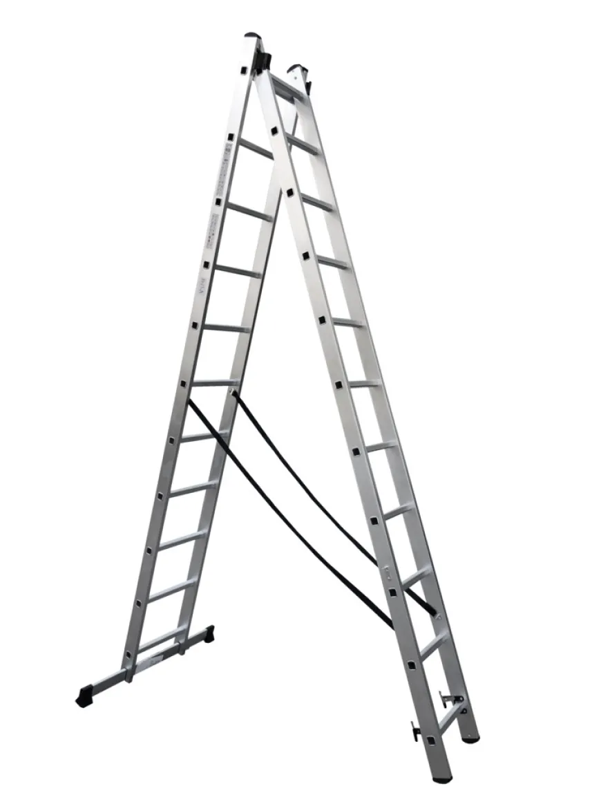 Kombistige i aluminium - 5,04 meter