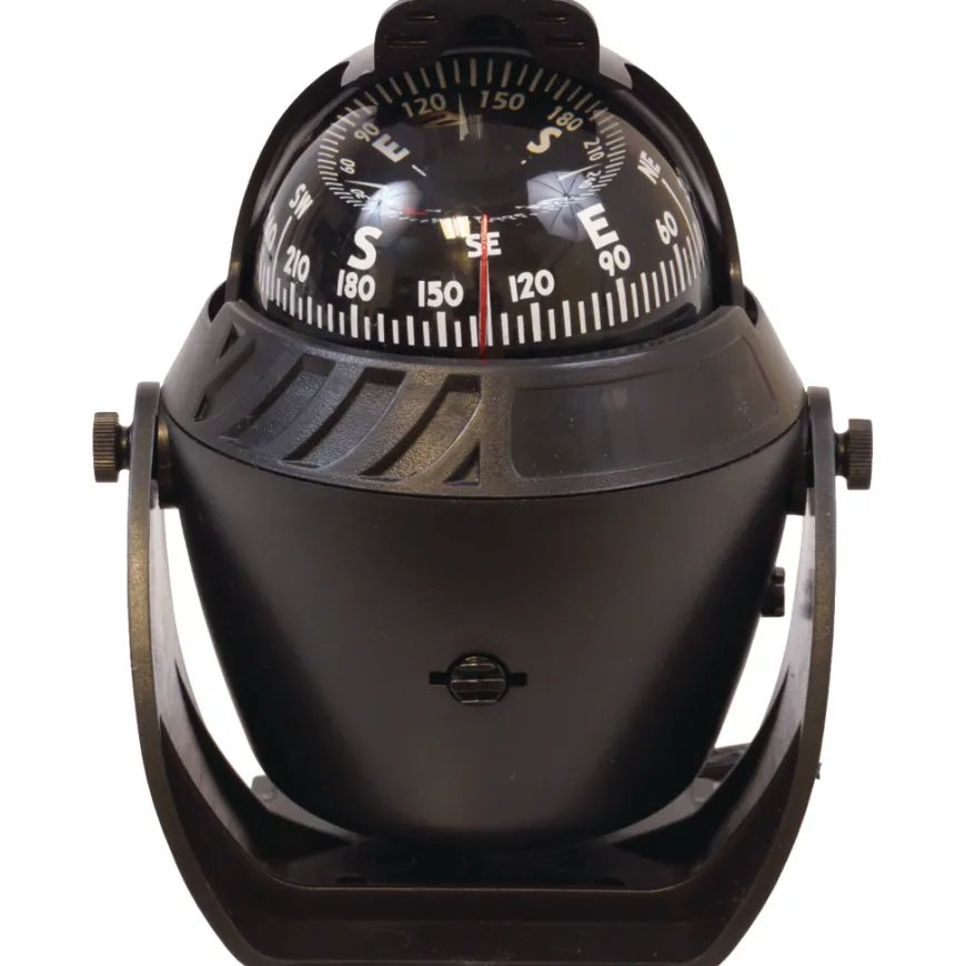 Kompass svart Ø70 mm