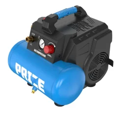 Kompressor stillegående 0,75 Hk 6 liter - PRIZE