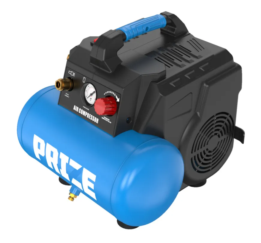 Kompressor stillegående 0,75 Hk 6 liter - PRIZE