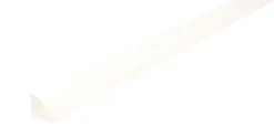 Kvartstafflist plast hvit – 19 x 19 x 3000 mm