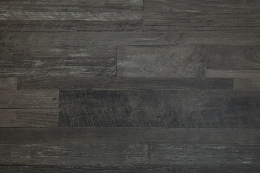 Laminatbenkeplate svart/grå tre 28 mm x 61 x 300 cm