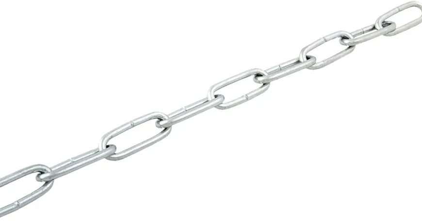 Langlenket kjetting 3 mm x 2 meter