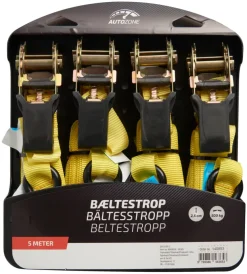 Lastestropper 4 stk. 5 meter - Autozone