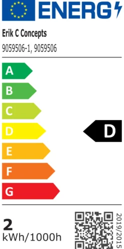 LED-filamentpærer 1,8 W E27 - 2-pk.