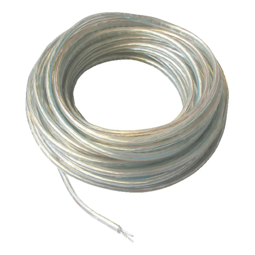 Ledning rund transparent 10 meter - Elworks
