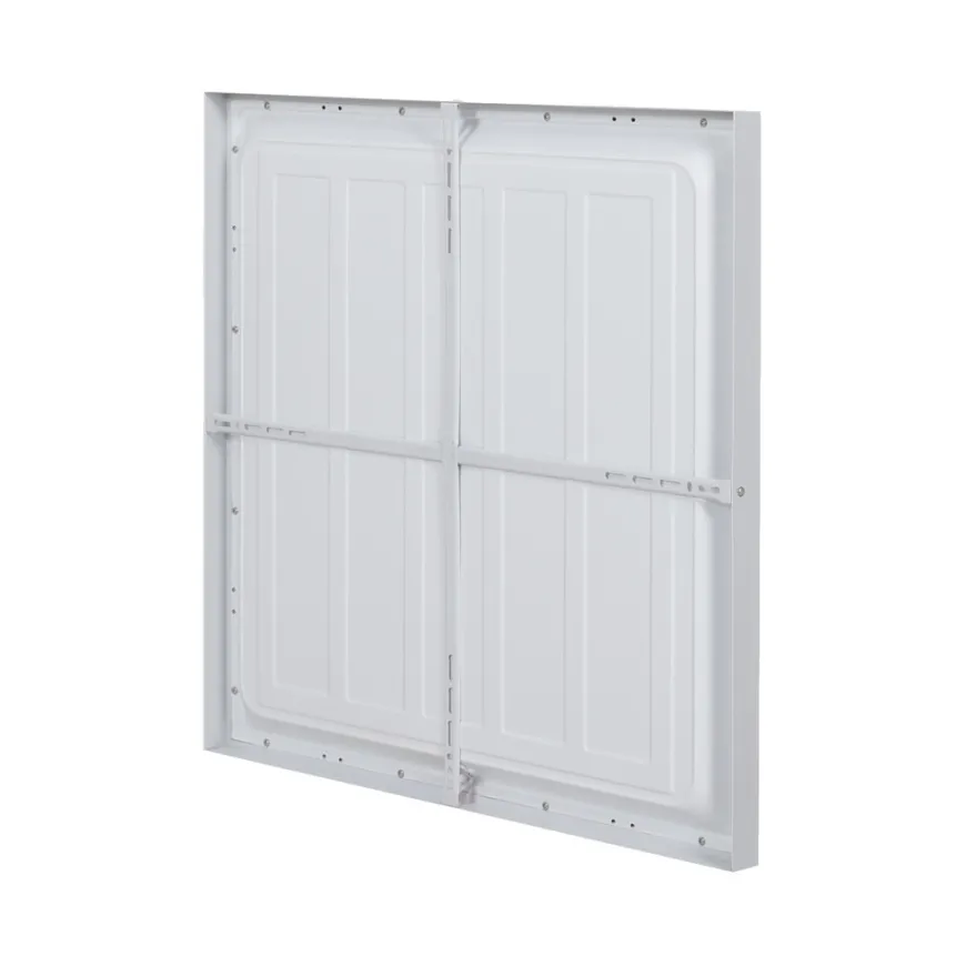 LED-panellys 60 x 60 x 3,8 cm hvit