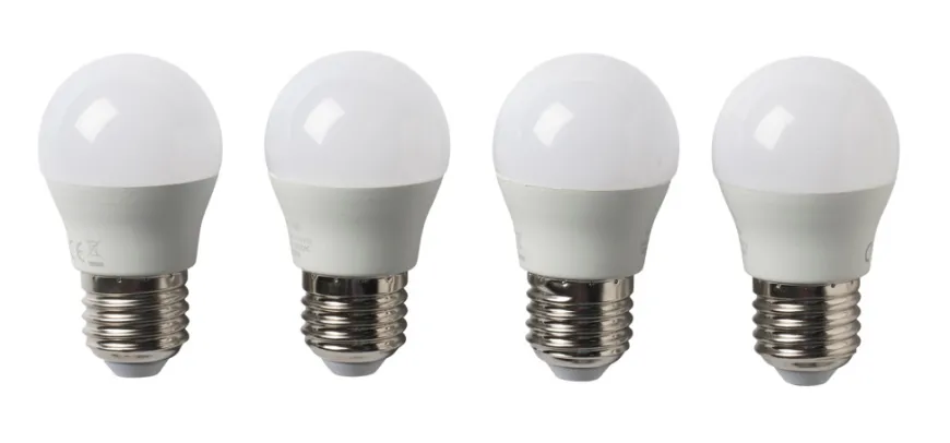 LED-pære krone 4,2 W E27 4-pk.