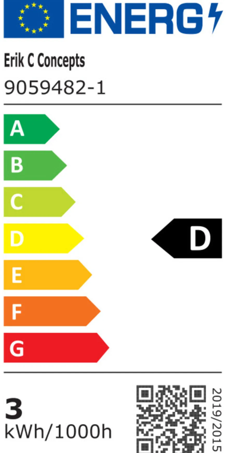 LED-pærer kerte 3,6 W E14 - 2 pk.