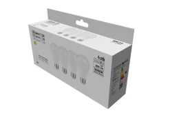 LED-pære standard 7,3 W E27 4-pk.