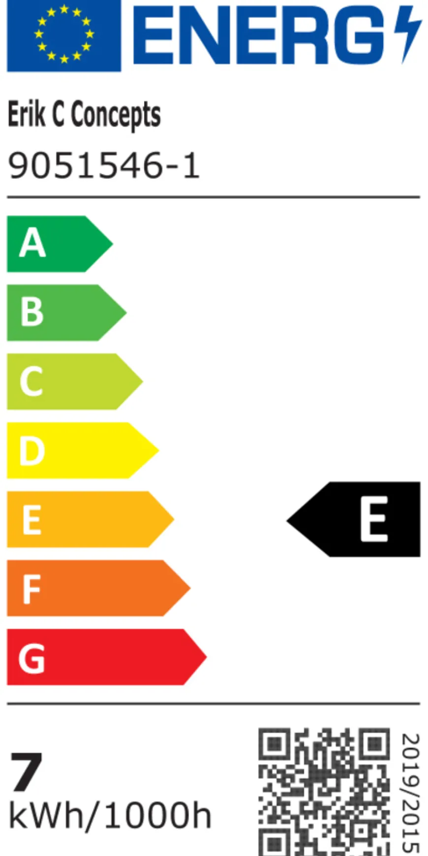 LED-pære standard 7,3 W E27 4-pk.