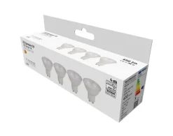 LED spotpære GU10 5W SMD 4-pk