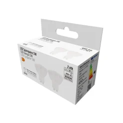 LED-spotpære 5 W GU10 - 2-pk.