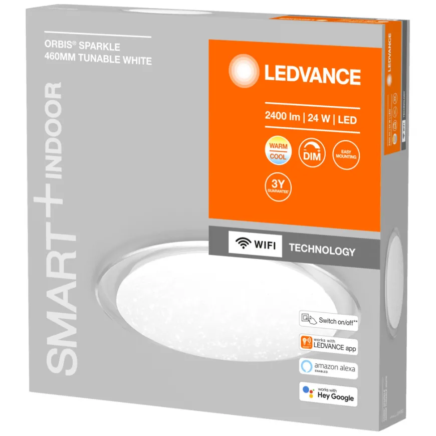 LEDVANCE SMART+ Orbis Sparkle taklampe Ø46 cm
