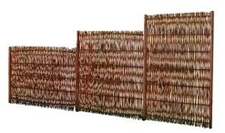 Levegg i pil rustikk 120 x 100 cm