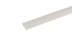 Listprofil flat aluminium - 2 x 15 mm x 2 meter