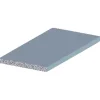Listprofil flat aluminium - 2 x 25 mm x 2 meter