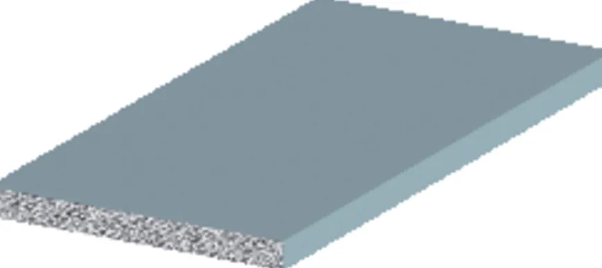 Listprofil flat sølv - 2 x 15 mm x 2 meter