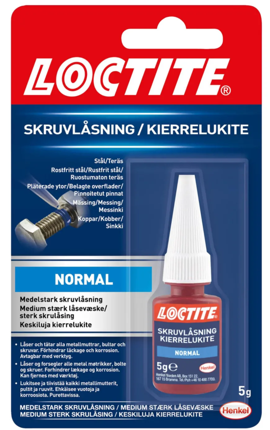 Loctite Normal Låsevæske 5 gram