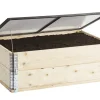 Lokk til plantekasse svart 120 x 80 cm - Garden®