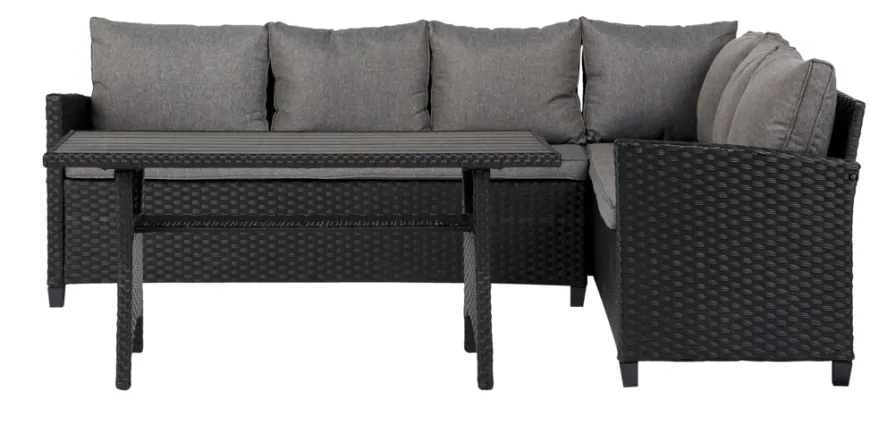 Loungesett 3 deler vendbart
