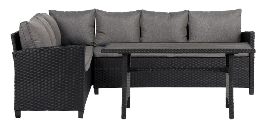 Loungesett 3 deler vendbart