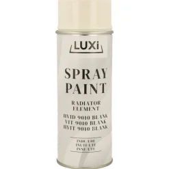 Luxi radiatorspray hvit blank - 400 ml