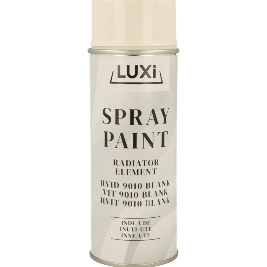 Luxi radiatorspray hvit blank - 400 ml