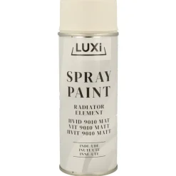 Luxi radiatorspray hvit matt - 400 ml