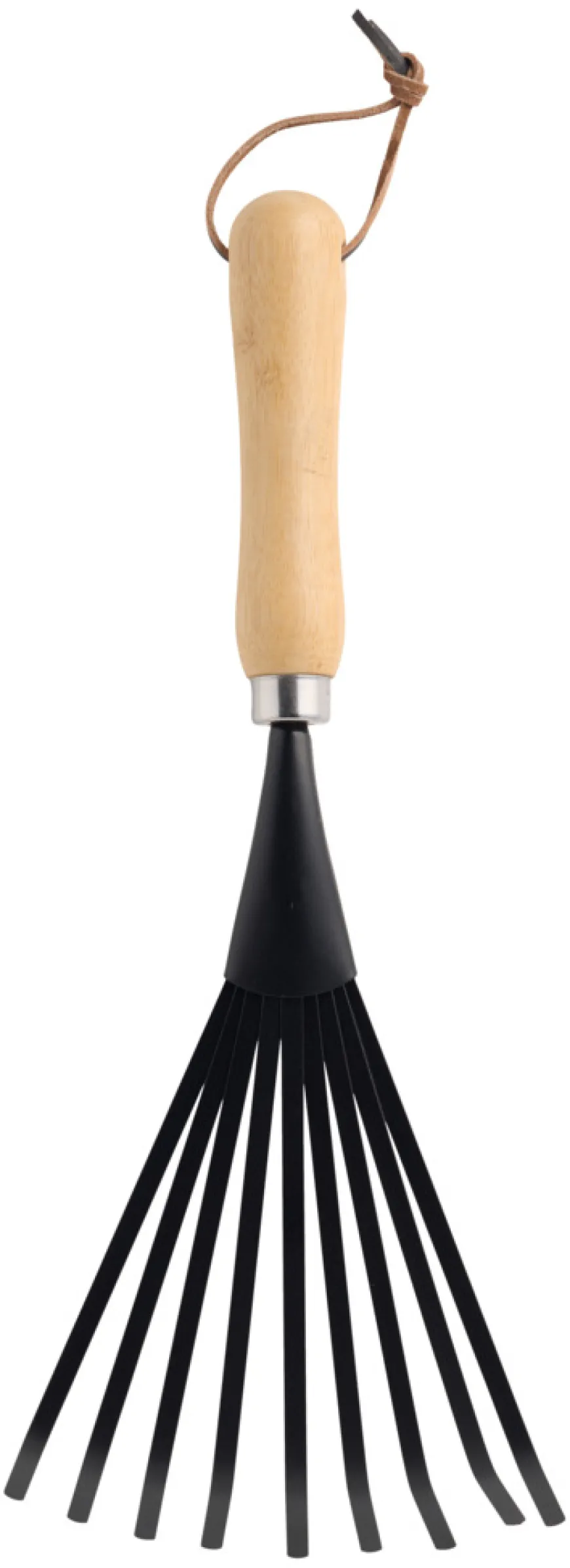 Løvrive med 9 tenner bambus 35 cm - Garden®