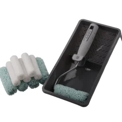 Malerullsett 10 cm 12 deler - Luxi