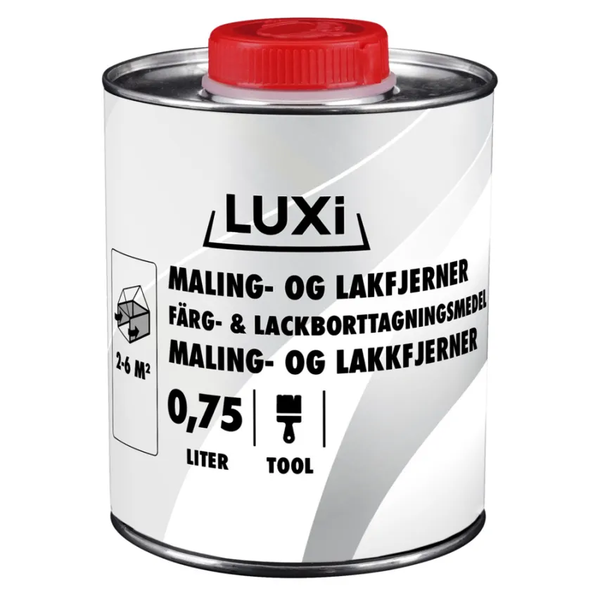 Maling- og lakkfjerner 750 ml - Luxi