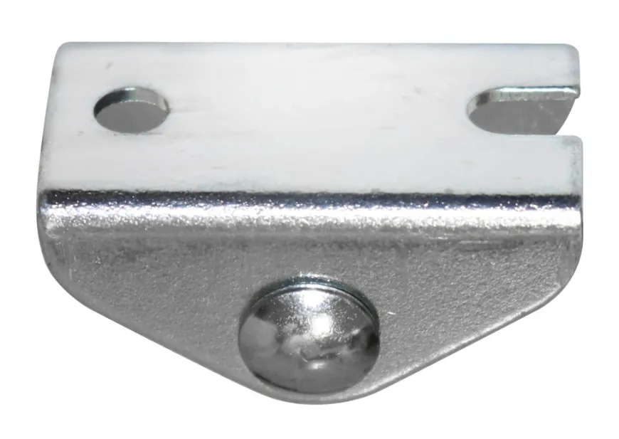 Møbelhjul fast svart 15 mm