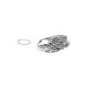 Metallringer galvaniserte 40 stk.