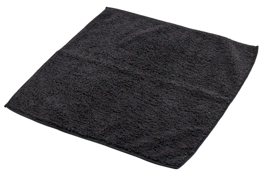 Mikrofiberklut svart 30 x 30 cm - G. Funder