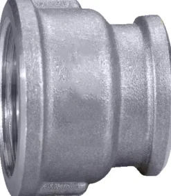 Muffe 3/4" x 1/2" krom