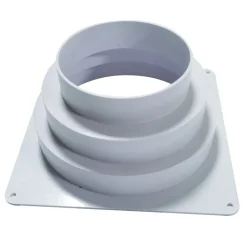 Murflens til flexrør 175 x 175 mm