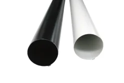 Nedløpsrør 90 x 2500 mm hvit