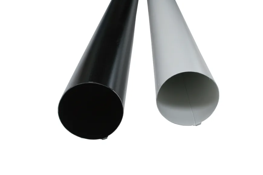 Nedløpsrør 90 x 4000 mm svart