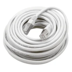 Nettverkskabel 10 meter hvit
