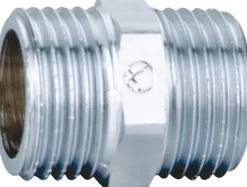 Nippel 3/4" krom