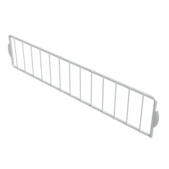 Oppdeler trådkurv 411 x 88 mm hvit - Integri