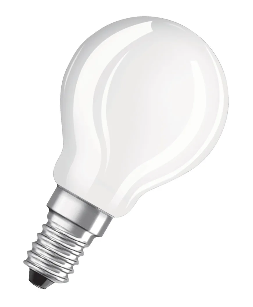 Osram LED Base kronepære E14 4W 3-pk