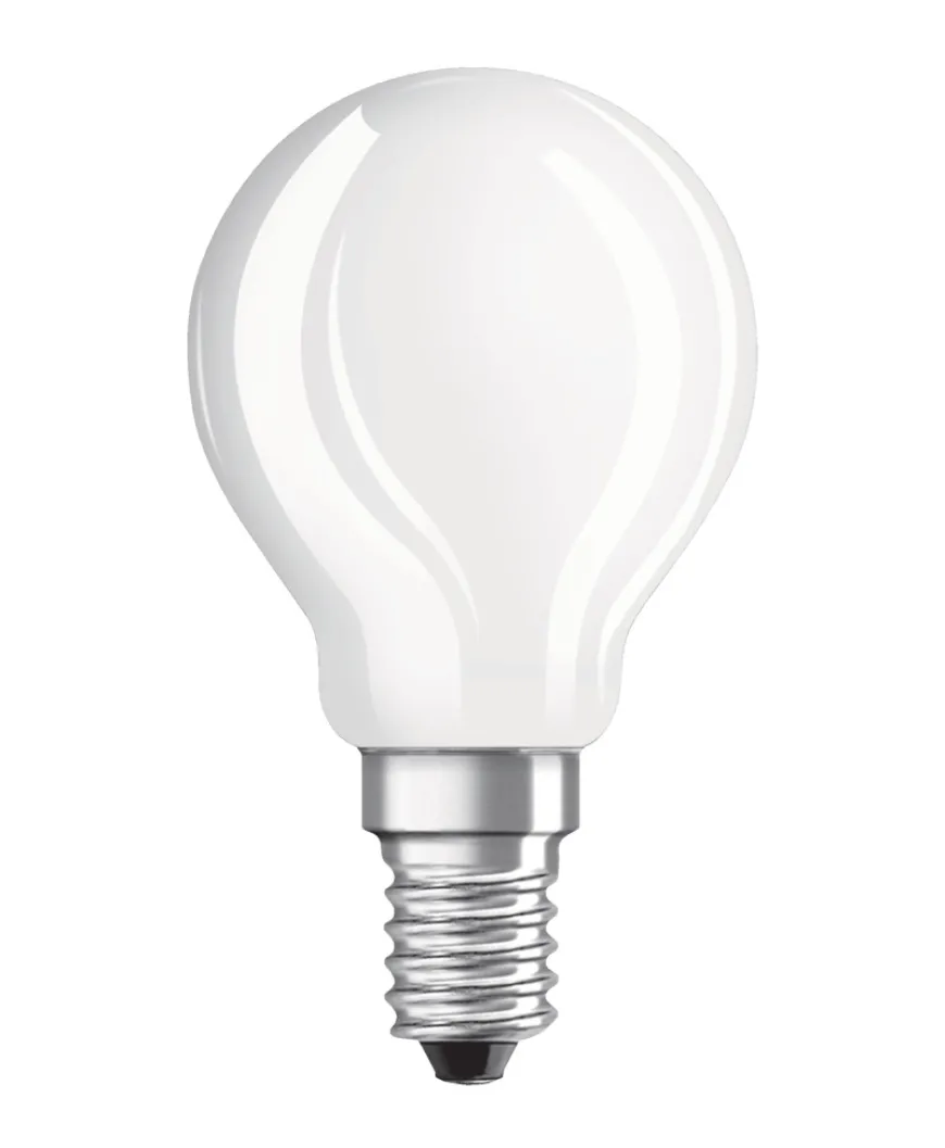 Osram LED Base kronepære E14 4W 3-pk