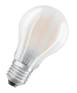 Osram LED Base matt standardpære E27 7 W 3-pk