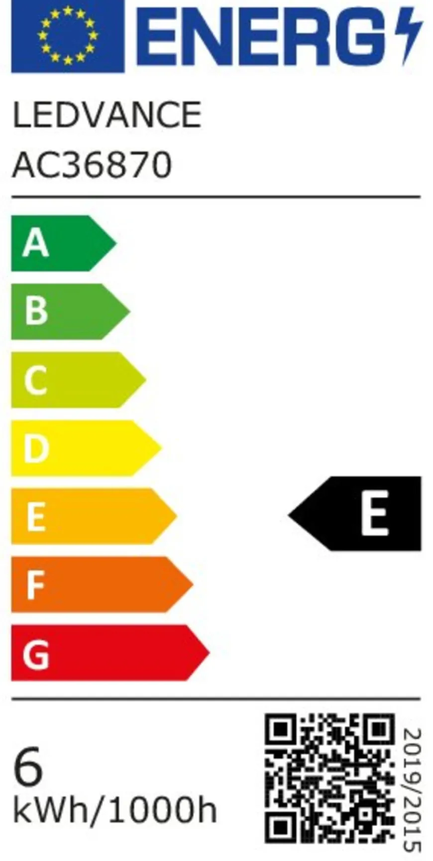 Osram LED Base standardpære E27 7 W