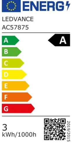Osram LED matt standardpære E27 2,2 W 2-pk.