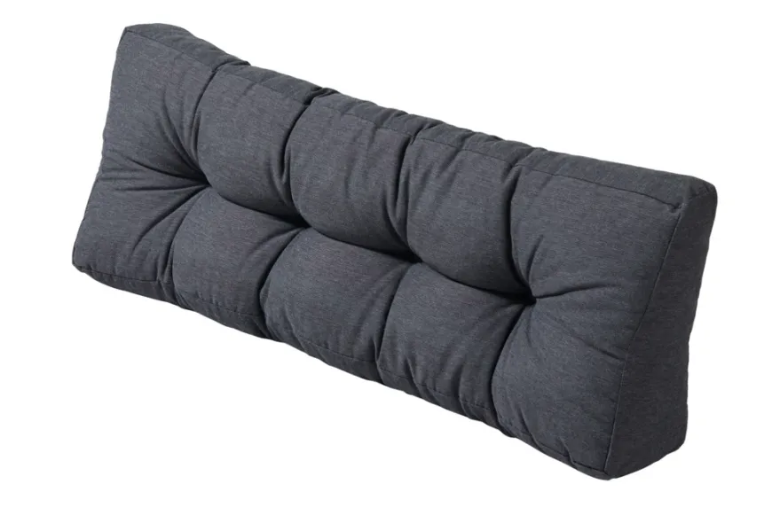 Palle-/ryggpute Kairo 118 x 40 cm mørkegrå - Sunlife®