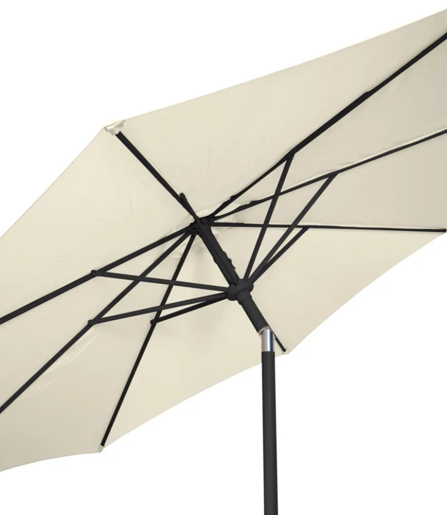 Parasoll Arizona beige m/sveiv og tilt Ø300 - Sunlife®